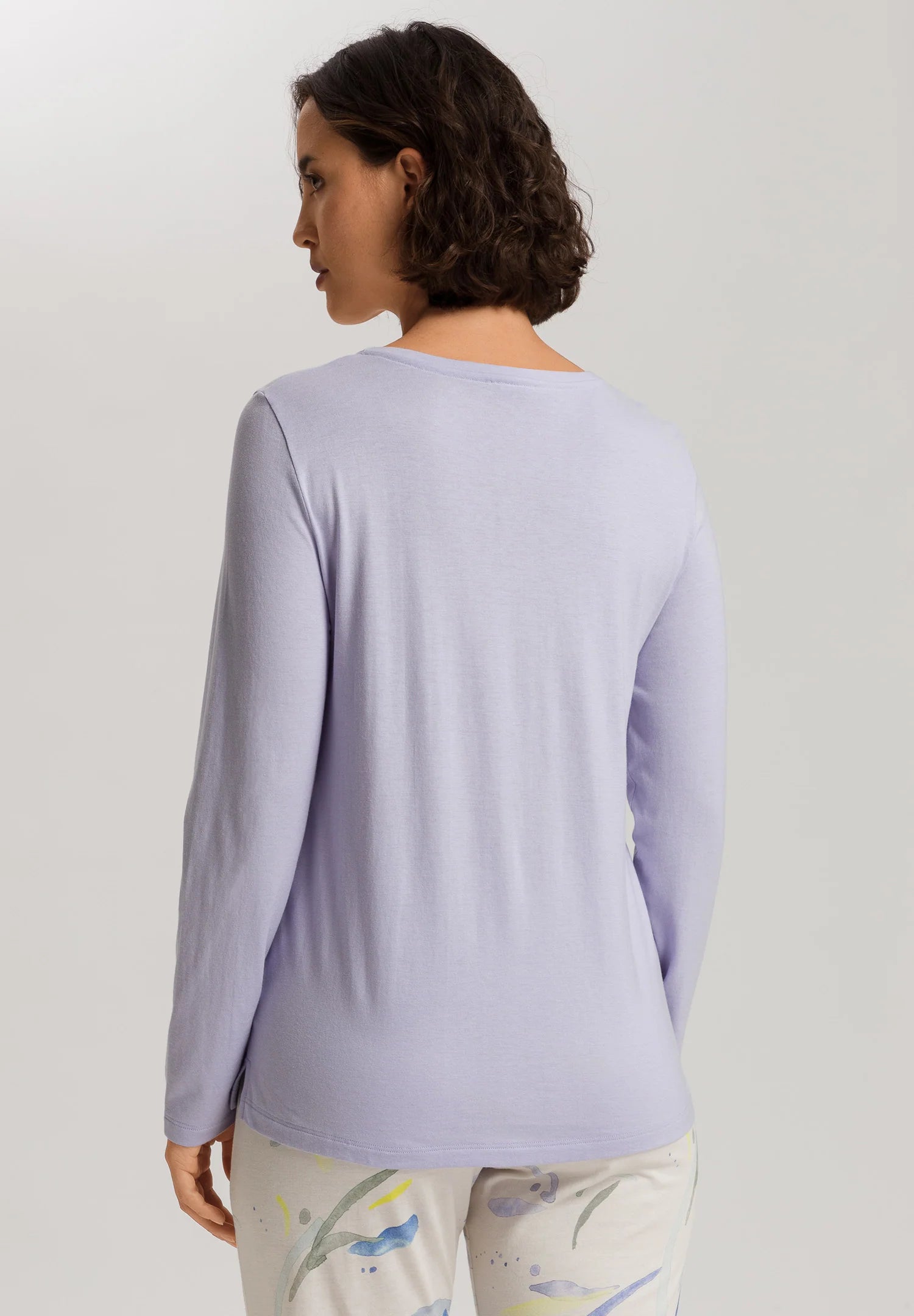 Hanro L/S Relaxed Round Neck Top