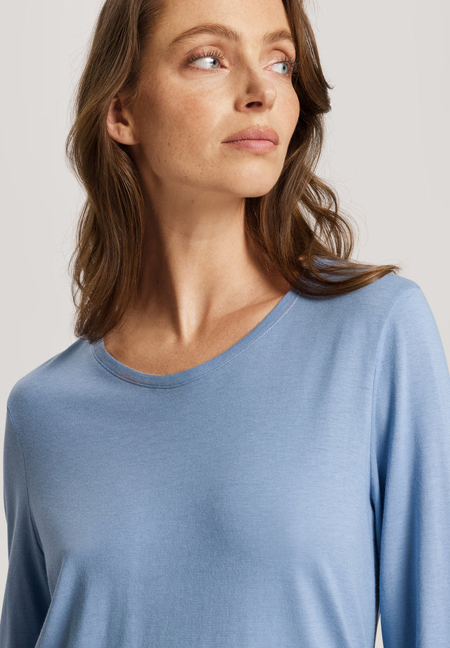 Hanro L/S Relaxed Round Neck Top