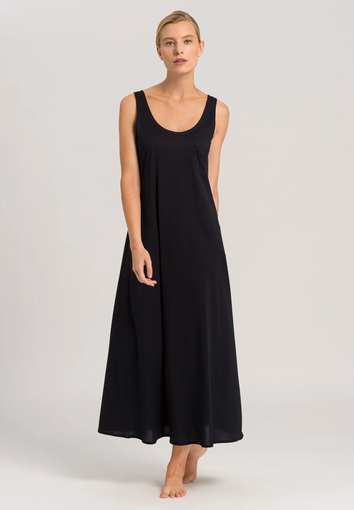 Hanro Cotton Deluxe Long Tank Gown