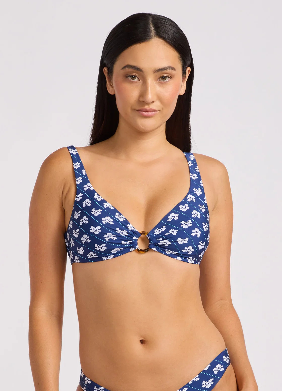 Seafolly Collection Multi Fit Front Ring Tank