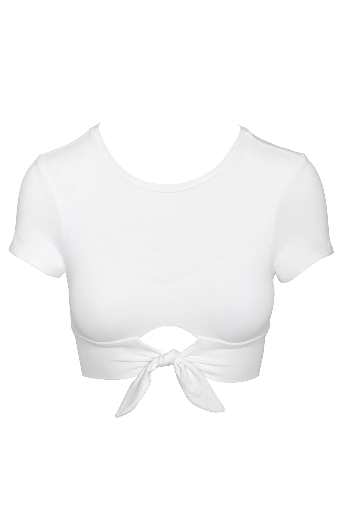 Robin Piccone Ava Knot Front Tee Bikini Top