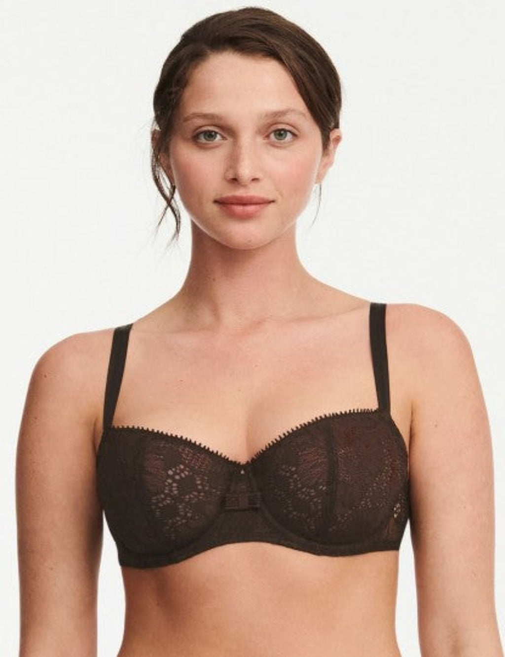 Chantelle Day to Night Lace Unlined Demi Bra