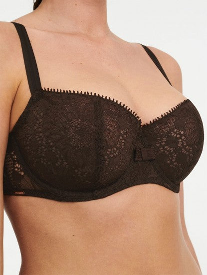 Chantelle Day to Night Lace Unlined Demi Bra