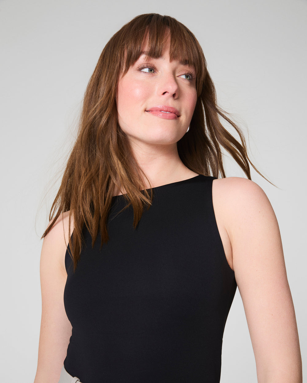 Spanx Smooth Jersey Boat Neck Tank