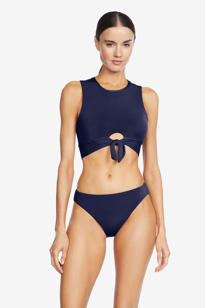 Robin Piccone Ava Knot Front Bikini Top (Old Style # 221725)