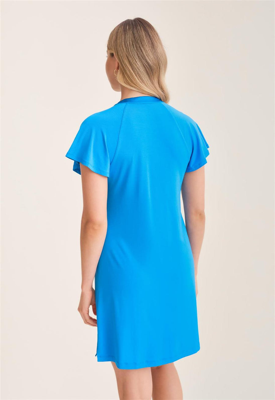 Fleurt Fluttered Sleeve Nightshirt