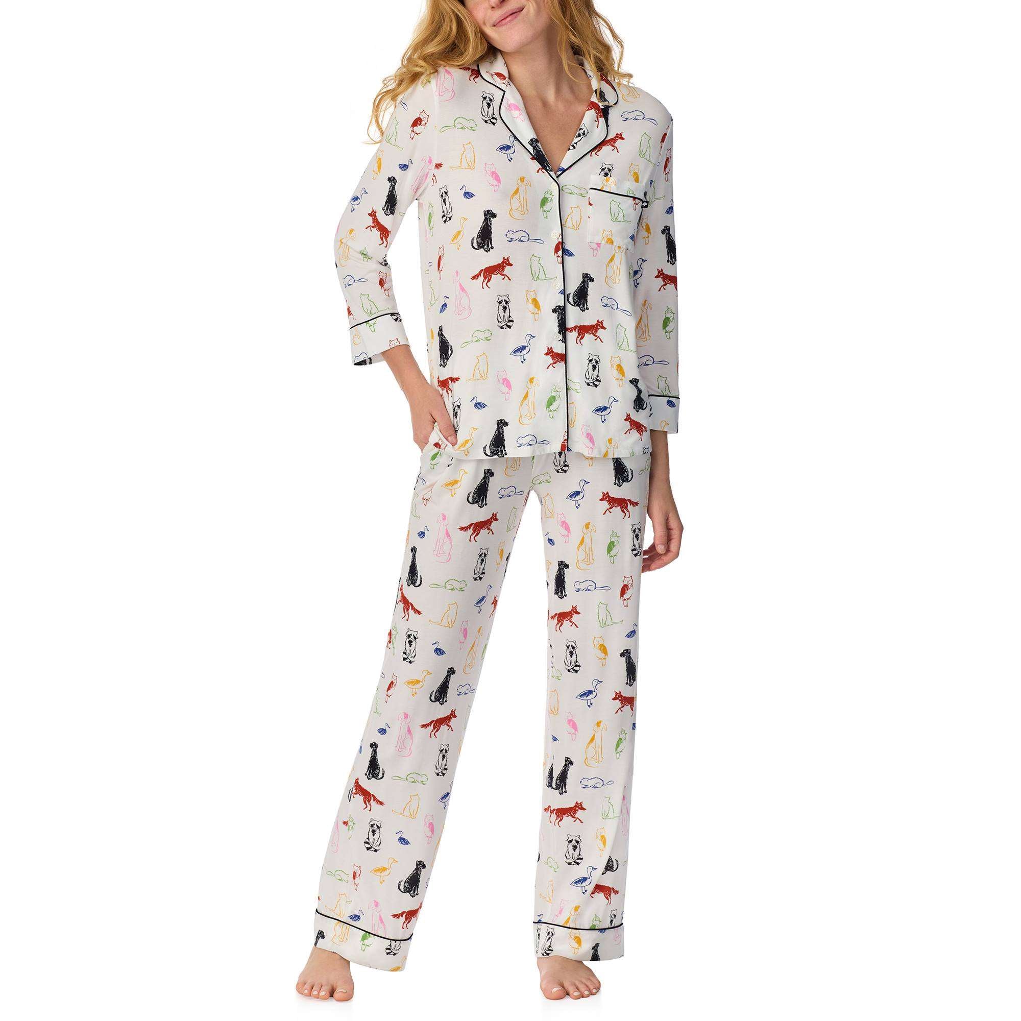 Kate Spade 3/4/S Long PJ Set