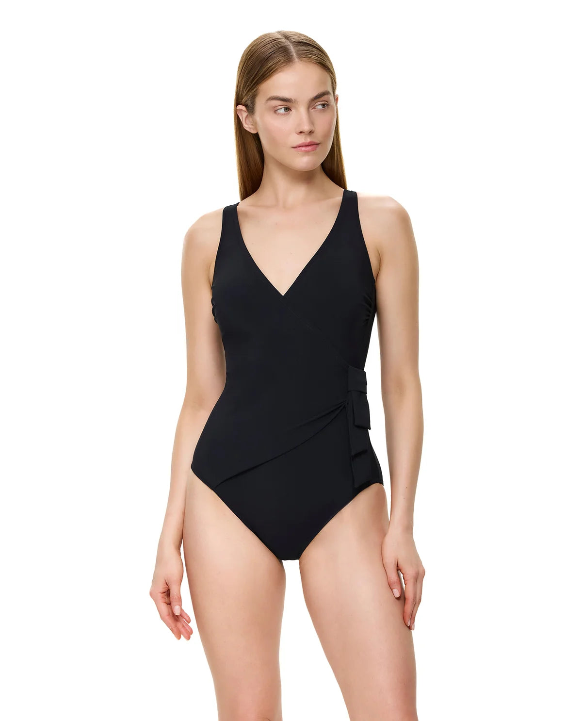 Profile by Gottex Modern Muse Surplice One Piece