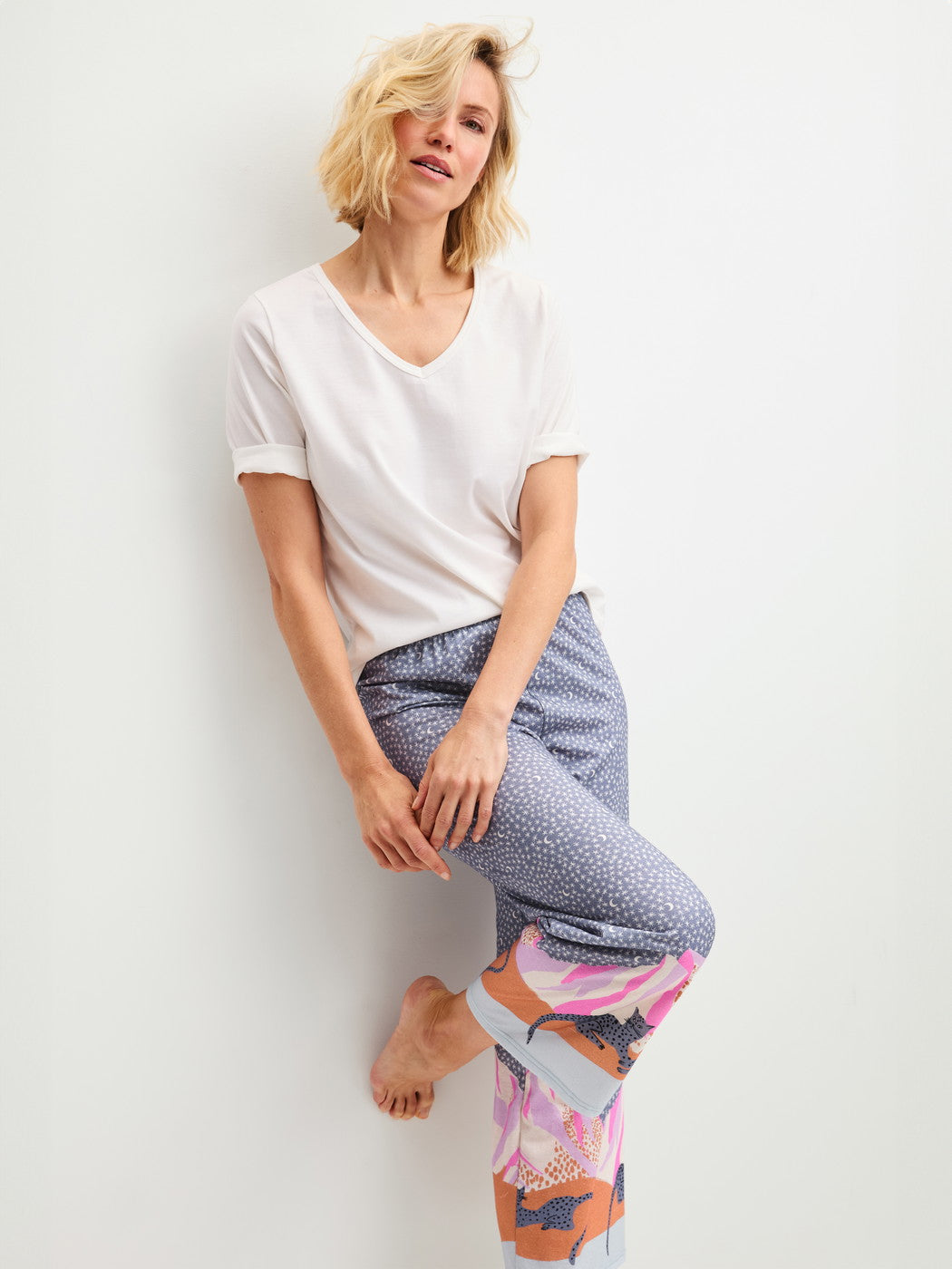 Calida Sleep Over M&M Cropped Pant
