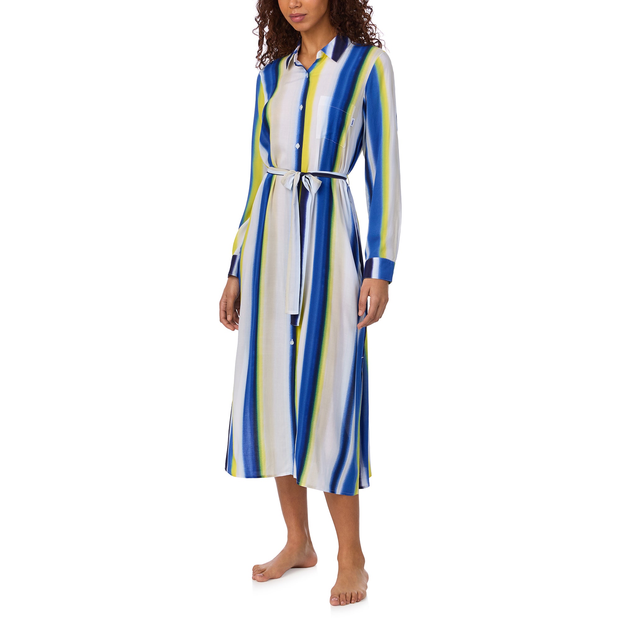 Donna Karan Sleep 50" L/S Sleep Shirt