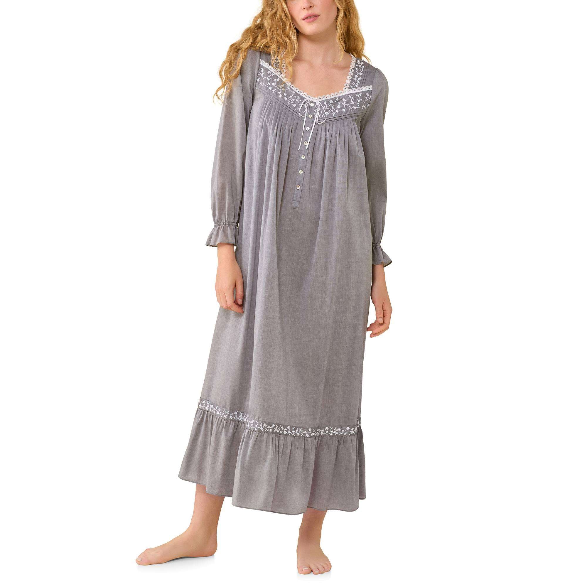 Eileen West 50" Ballet L/S Nightgown