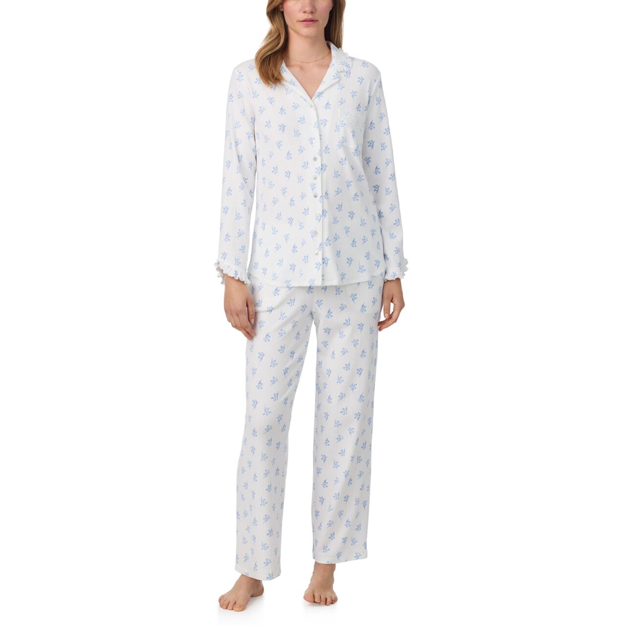 Eileen West Lily Reverie Cotton Pointelle PJ Set