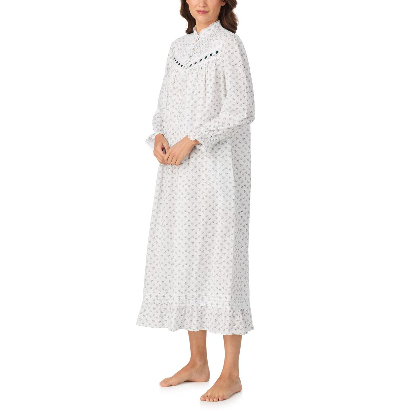 Eileen West 50" Highneck Nightgown