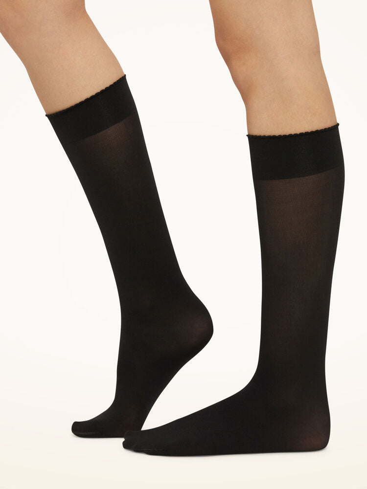 Wolford Velvet De Luxe 50 Knee Highs