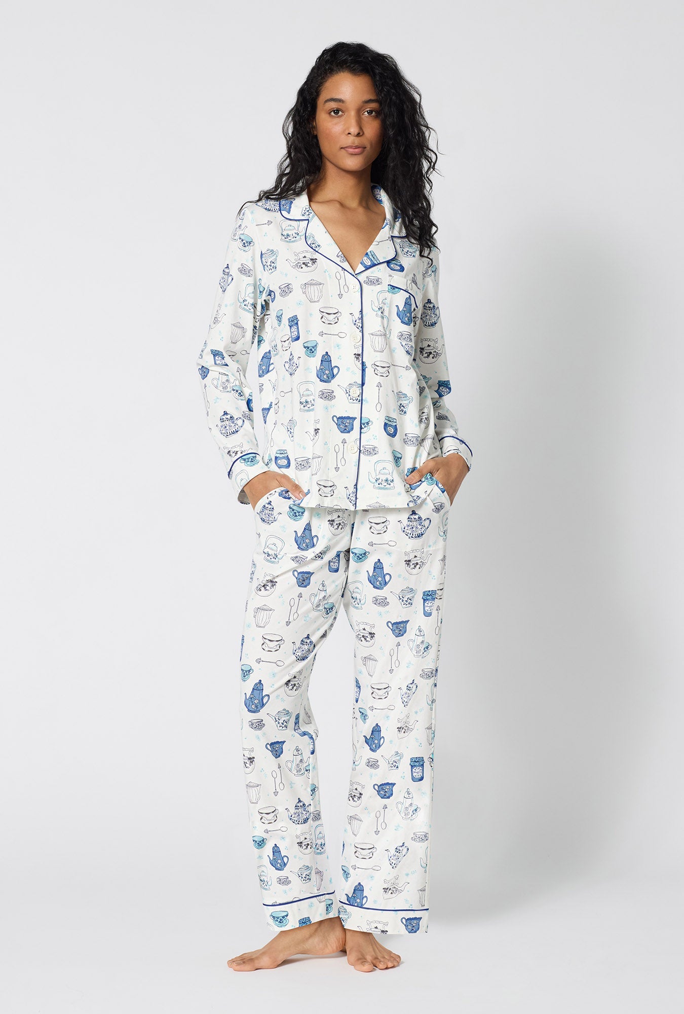 Bed Head Women`s L/S Classic Pj Set