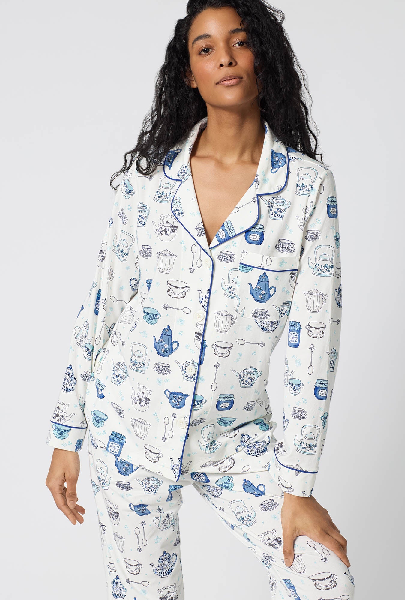 Bed Head Women`s L/S Classic Pj Set