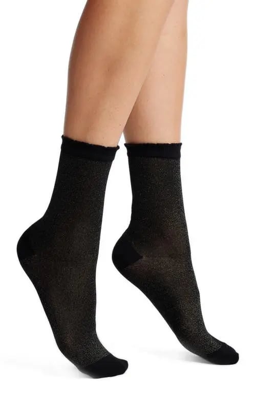 Hue Shimmer Nights Crew Sock - 1 Pair