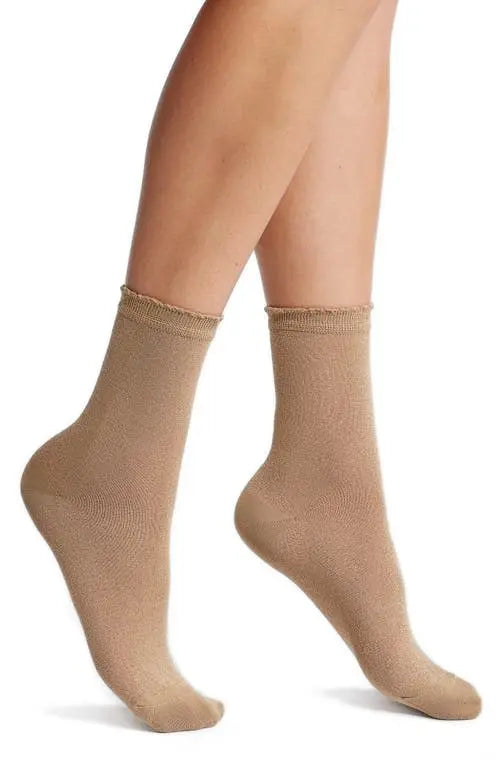 Hue Shimmer Nights Crew Sock - 1 Pair