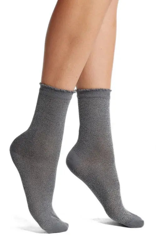 Hue Shimmer Nights Crew Sock - 1 Pair