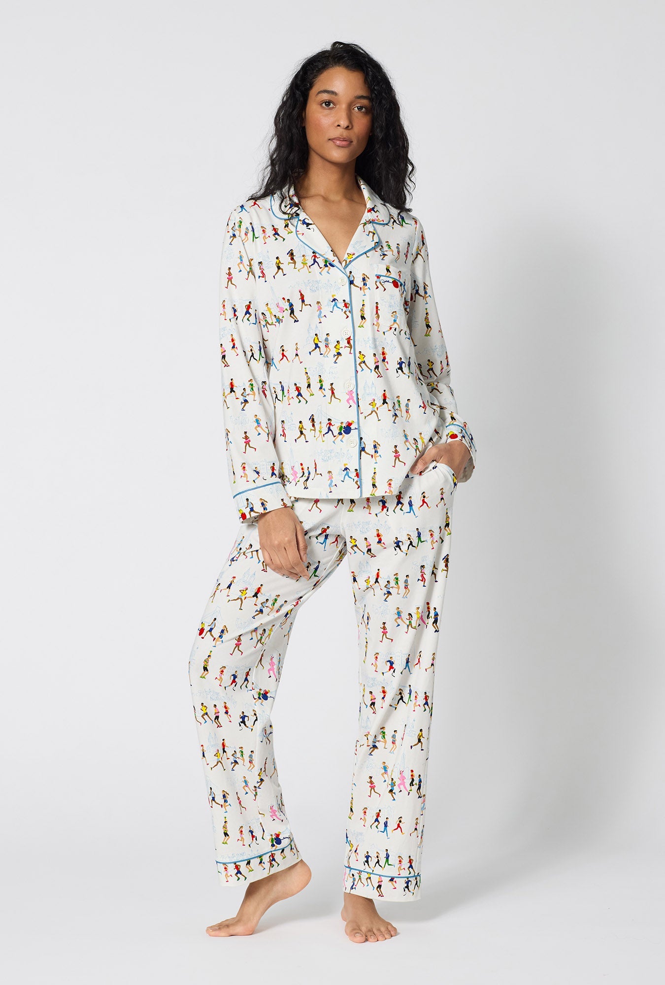 Bed Head Women`s L/S Classic Pj Set