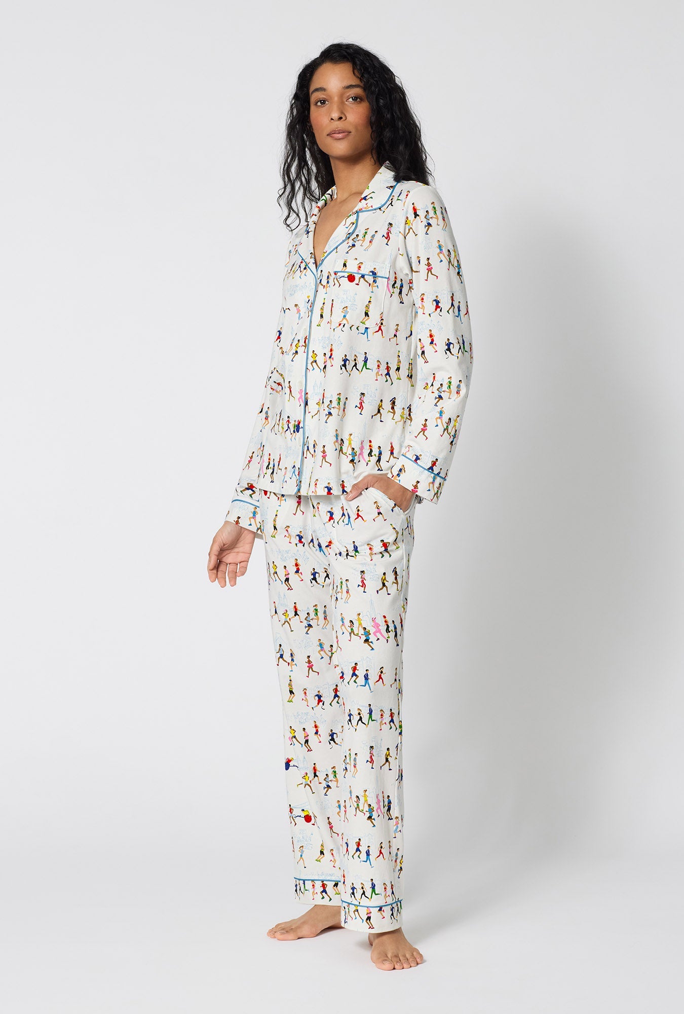 Bed Head Women`s L/S Classic Pj Set