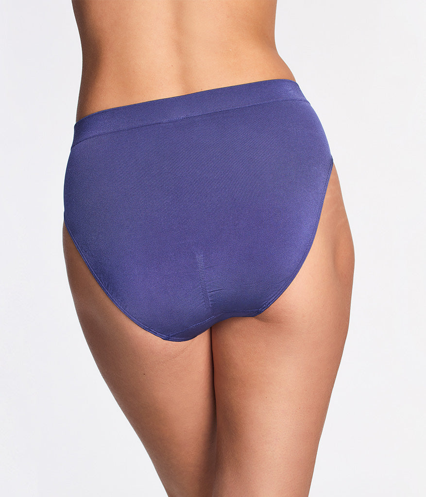 Wacoal B-Smooth Seamless Hi-Cut Brief - Deep Cobalt
