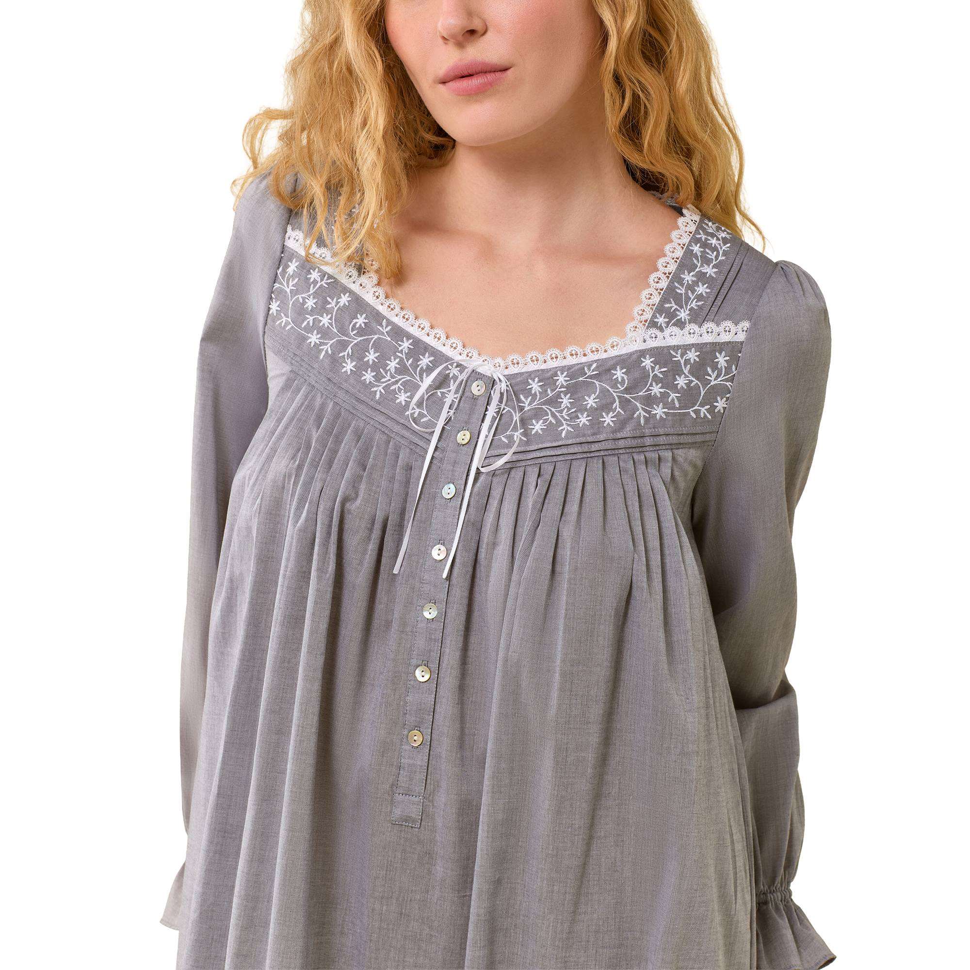 Eileen West 50" Ballet L/S Nightgown