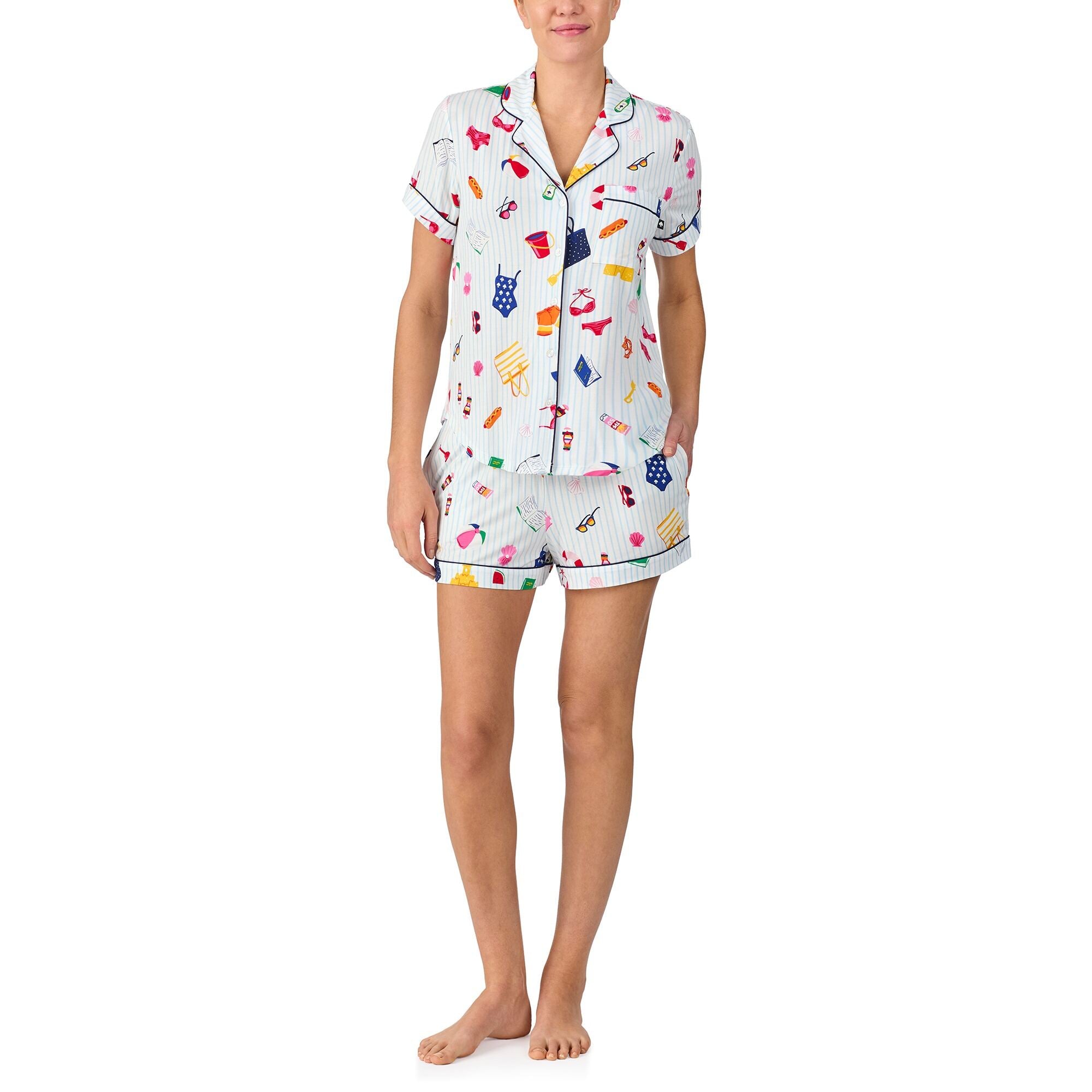 Kate Spade S/S Boxer PJ Set