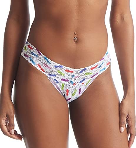 Hanky Panky Signature Lace Low Rise  Printed Thong