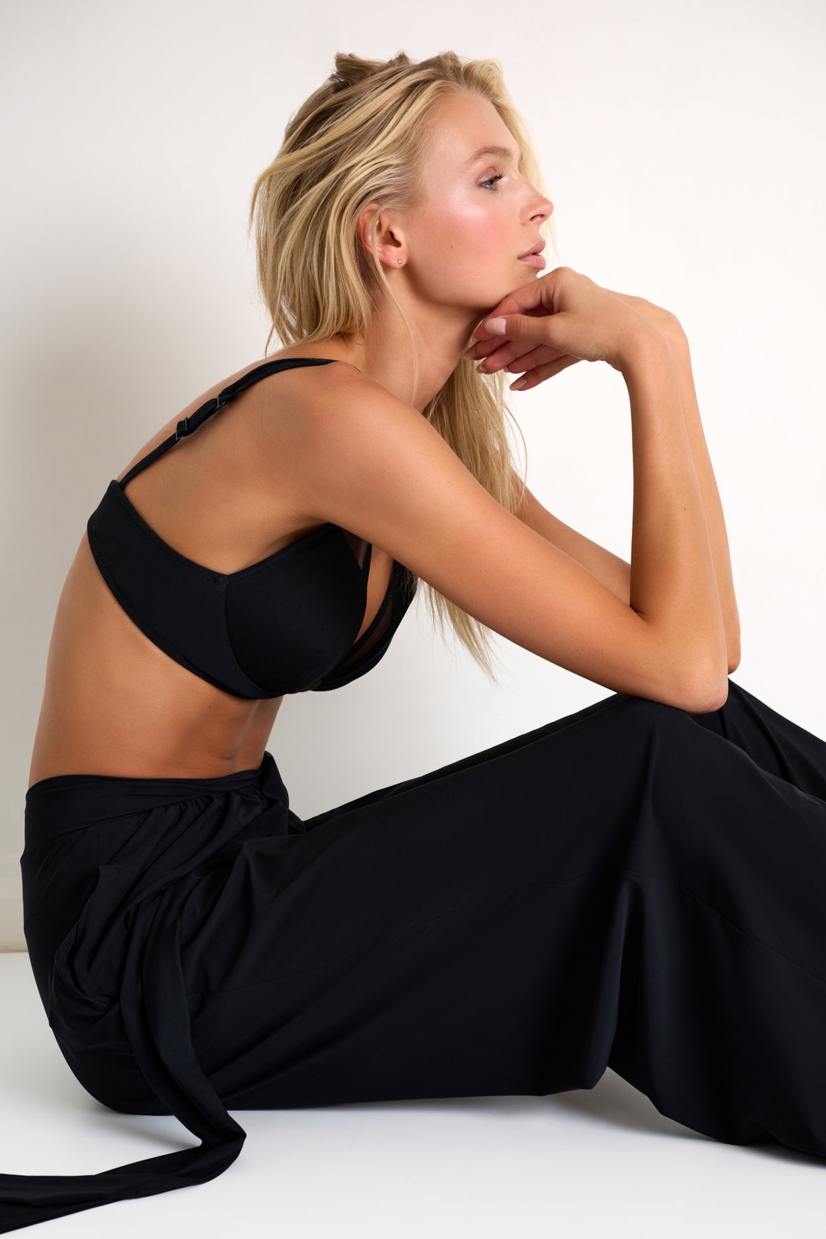Shan Wide-Leg Palazzo Pants