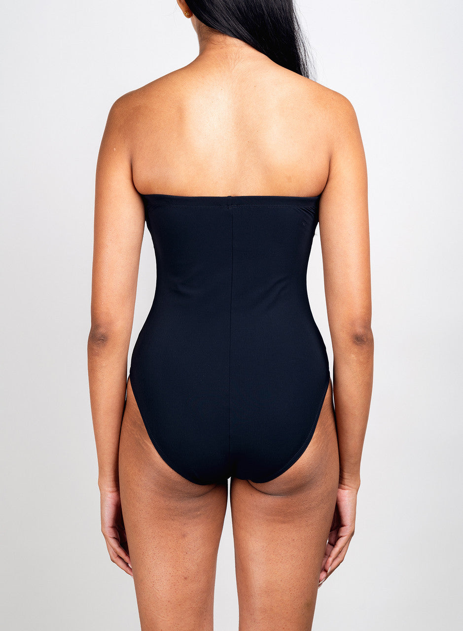 Karla Colletto Tess Bandeau with Shelf Bra