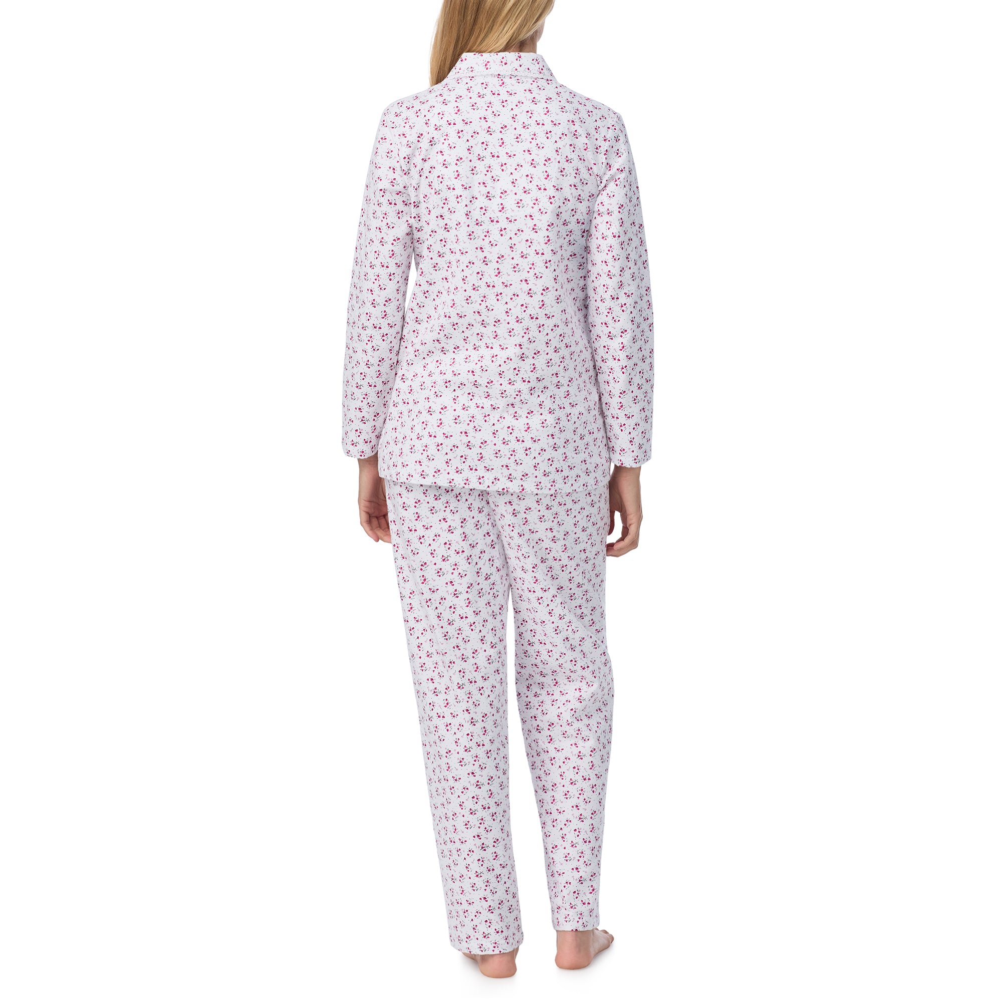 Eileen West Notch Collar Long PJ Set