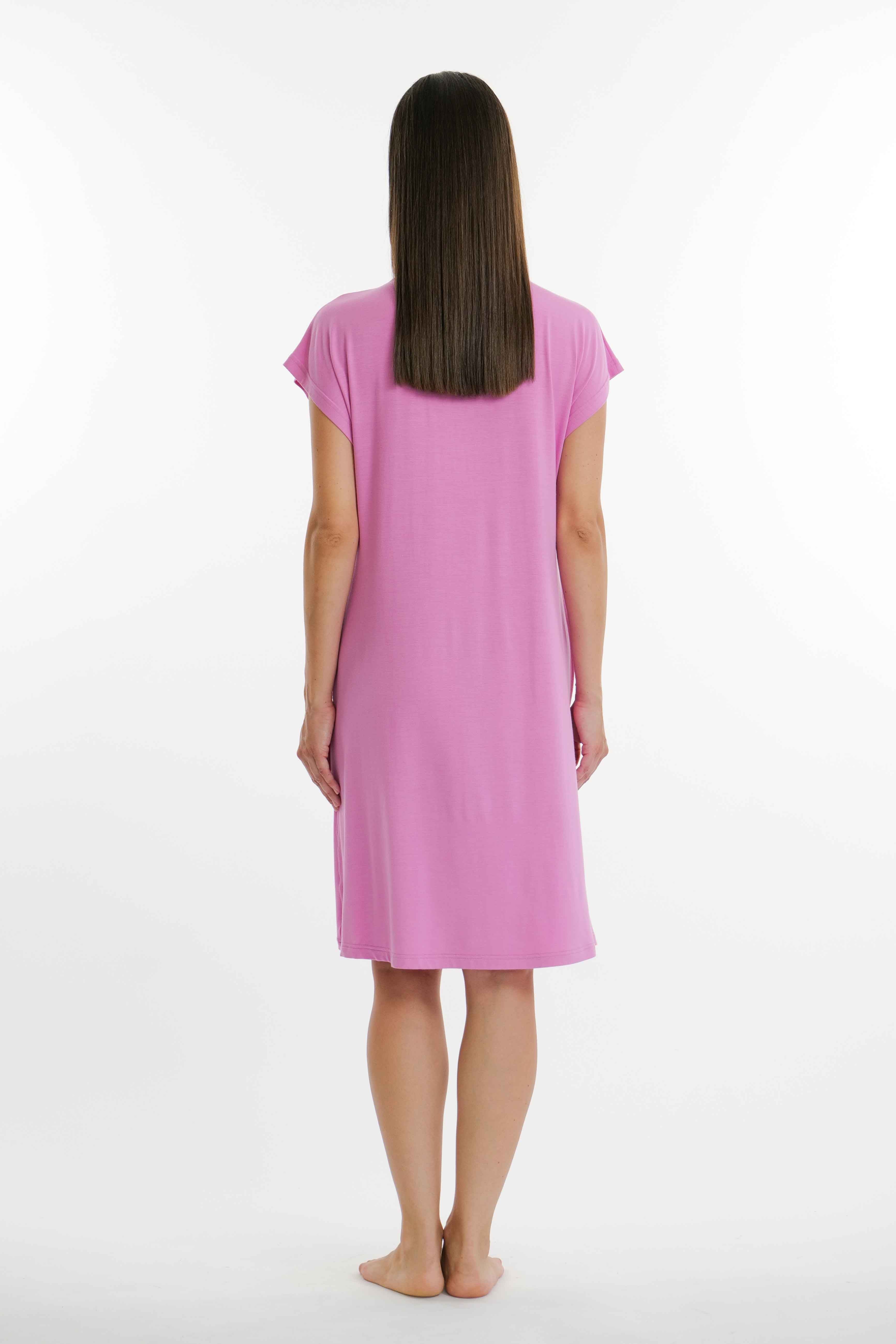 Verdiani Cap Sleeve Short Nightdress