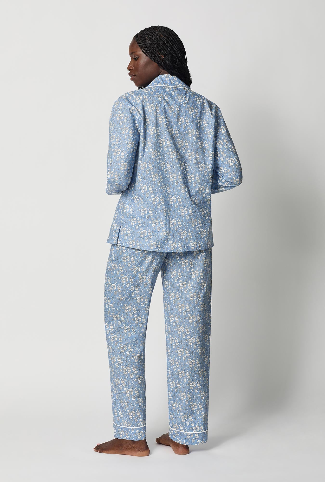 Bed Head Capel L/S Classic Woven Tana Lawn® PJ Set Made With Liberty Fabric