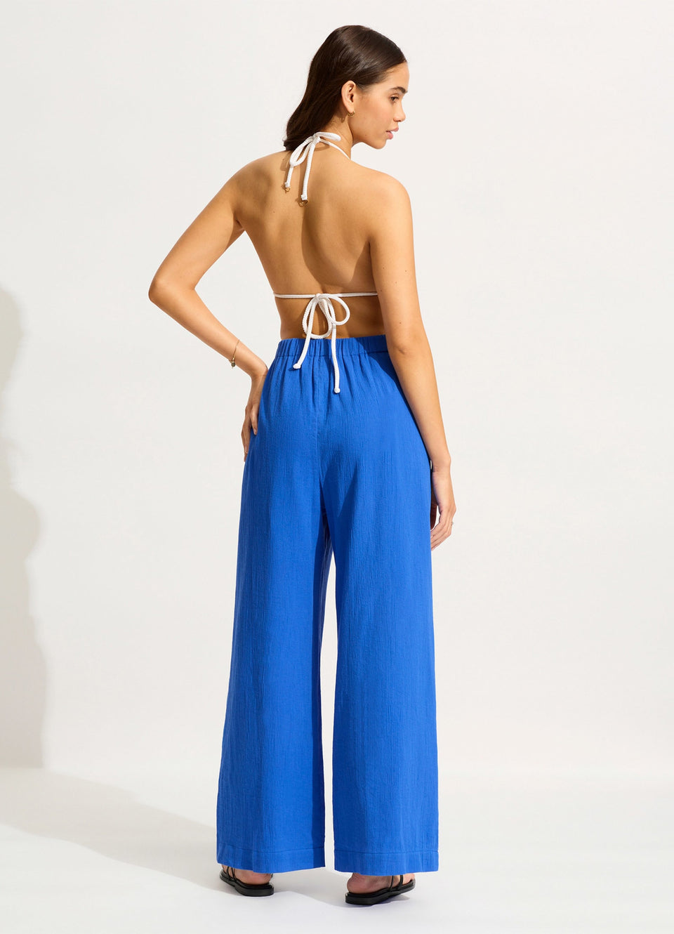 Seafolly Beachedit Crinkle Beach Pant