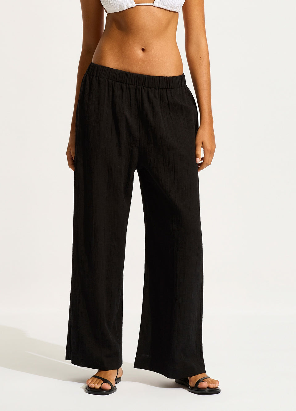 Seafolly Beachedit Crinkle Beach Pant