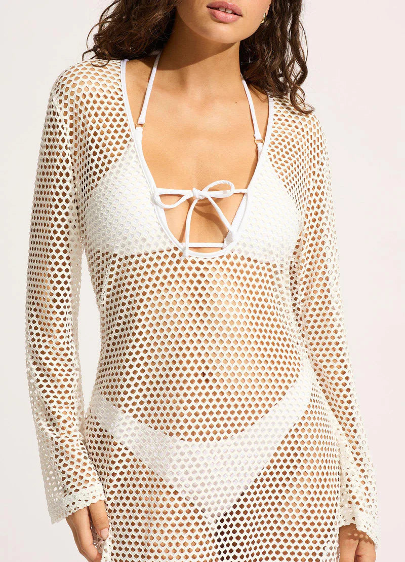 Seafolly Mesh Effect Cover Up