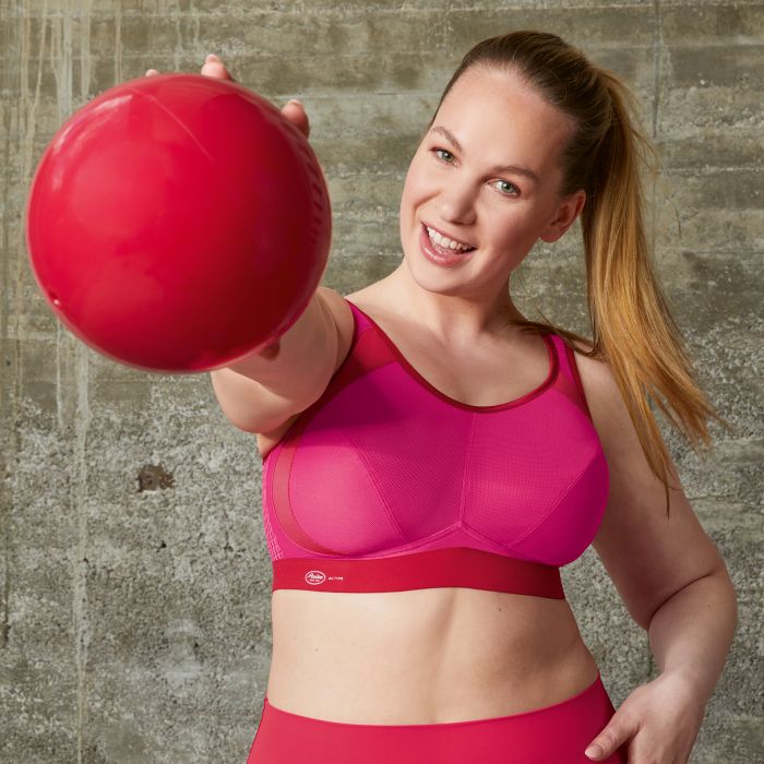 Anita Active Extreme Control Sports Bra - Candy Red