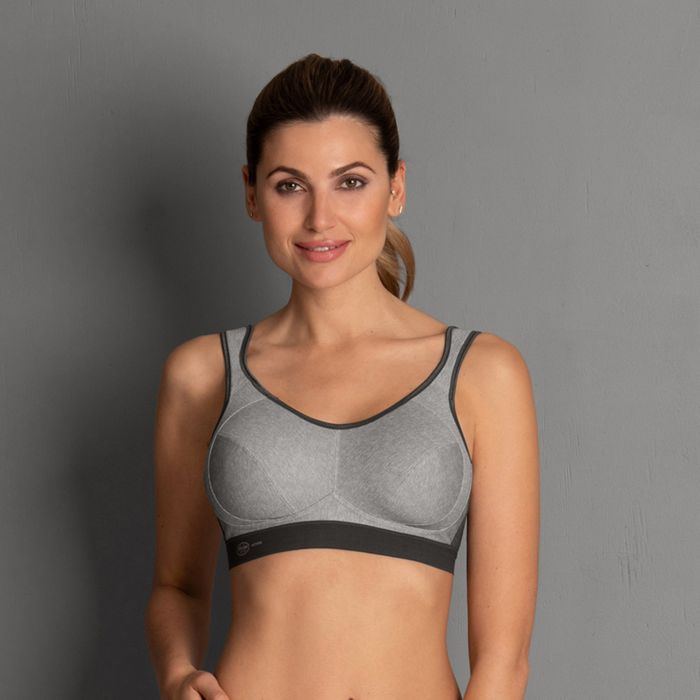 Anita Active Extreme Control Sports Bra - Heather Grey