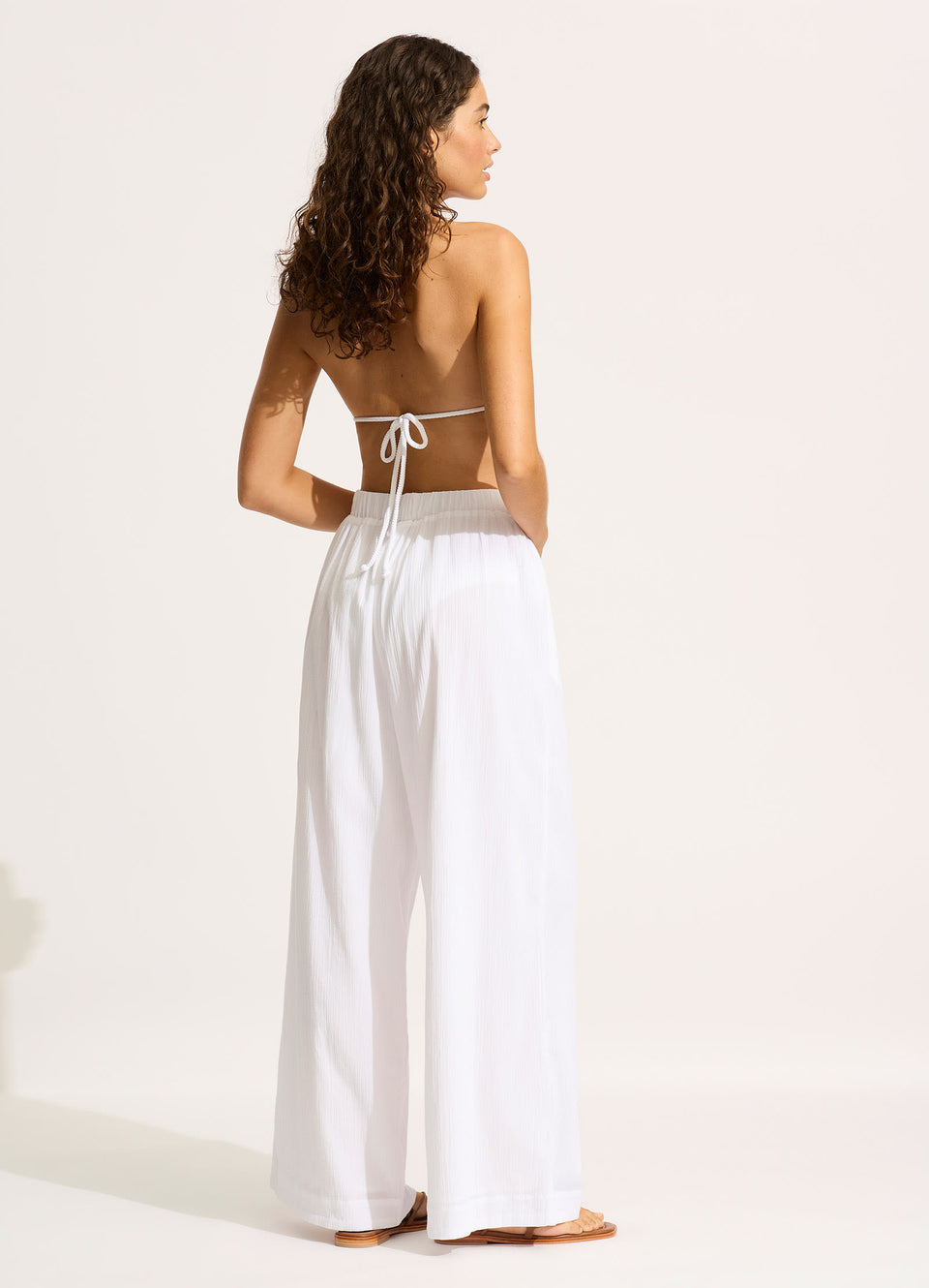 Seafolly Beachedit Crinkle Beach Pant