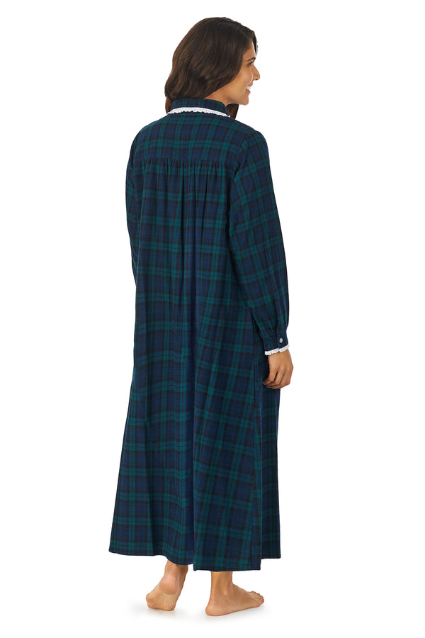 Lanz of Salzburg Flannel Long Gown