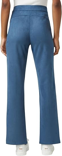 Hue Hi-Rise Suede Straight Legging