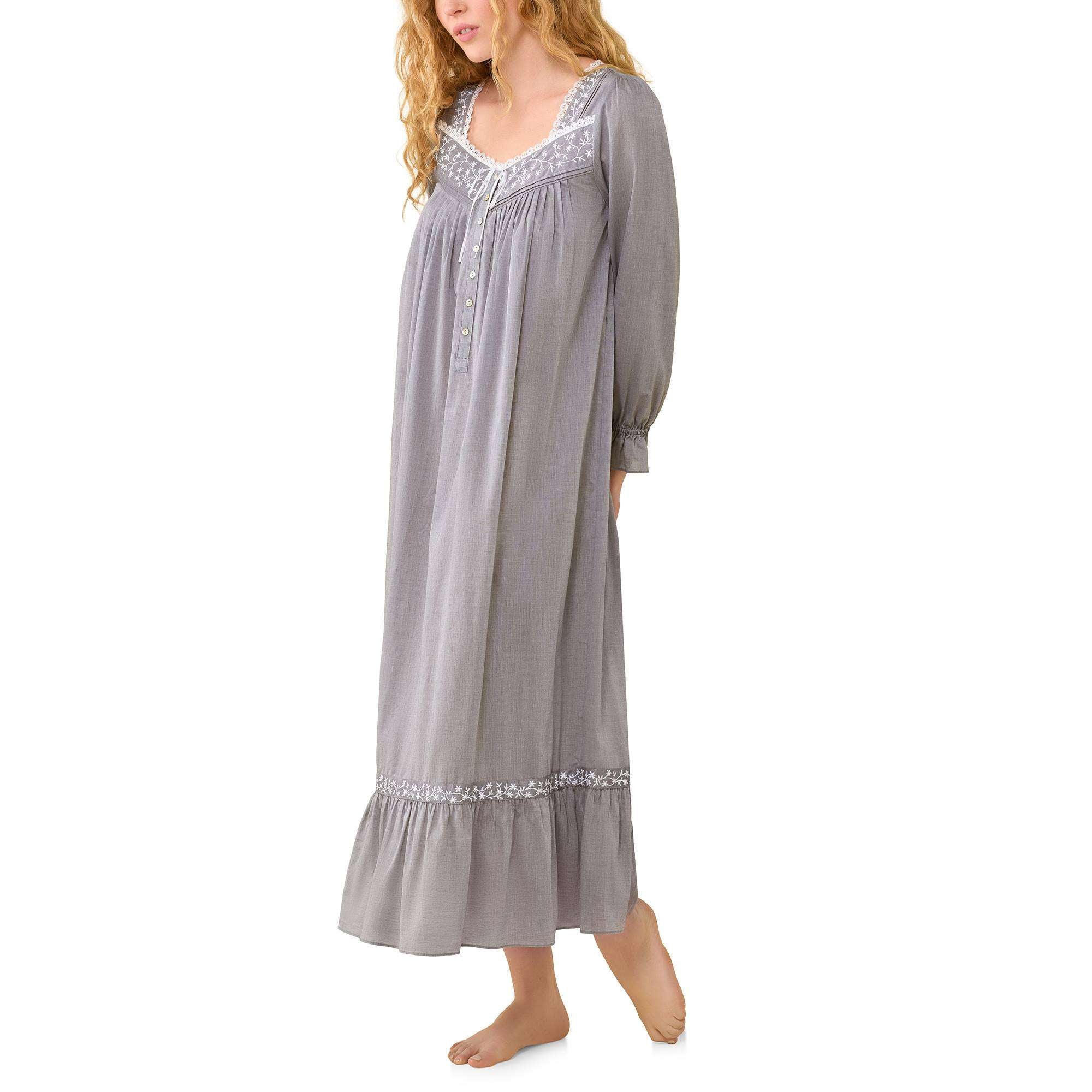 Eileen West 50" Ballet L/S Nightgown