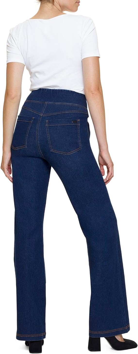 High waisted bootcut jeans