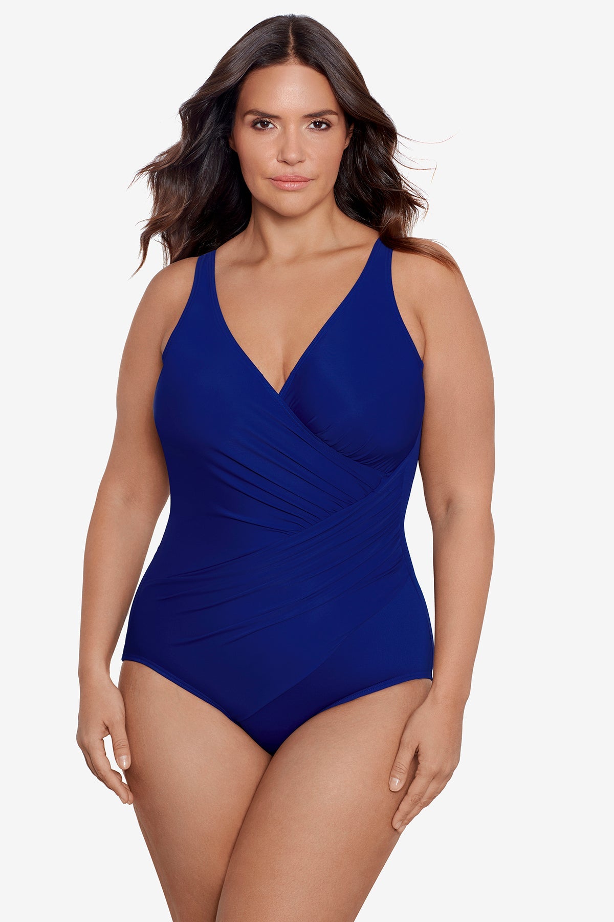 Miraclesuit Oceanus Solid Plus Size Swimsuit