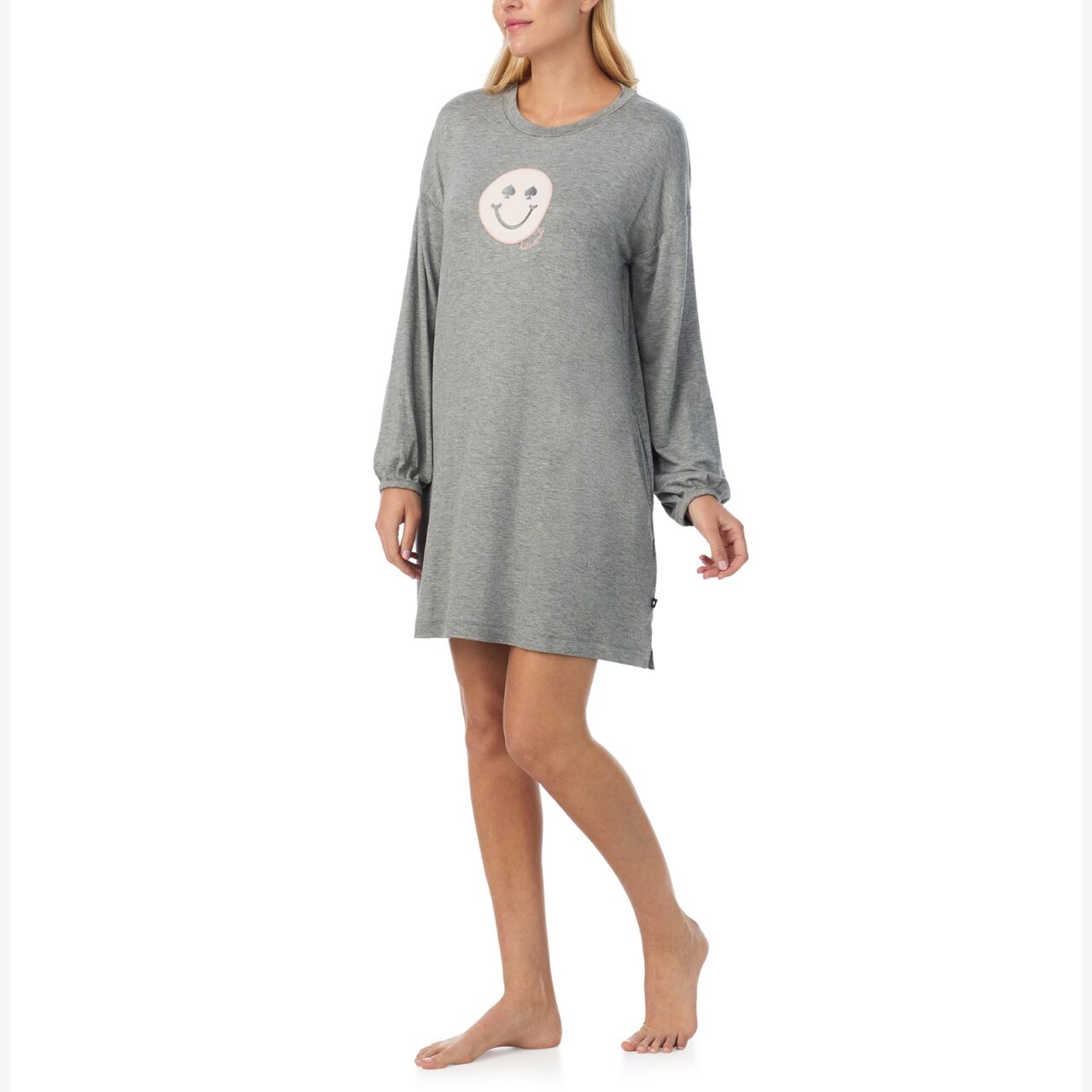Kate Spade Un-brushed French Terry L/S Sleepshirt