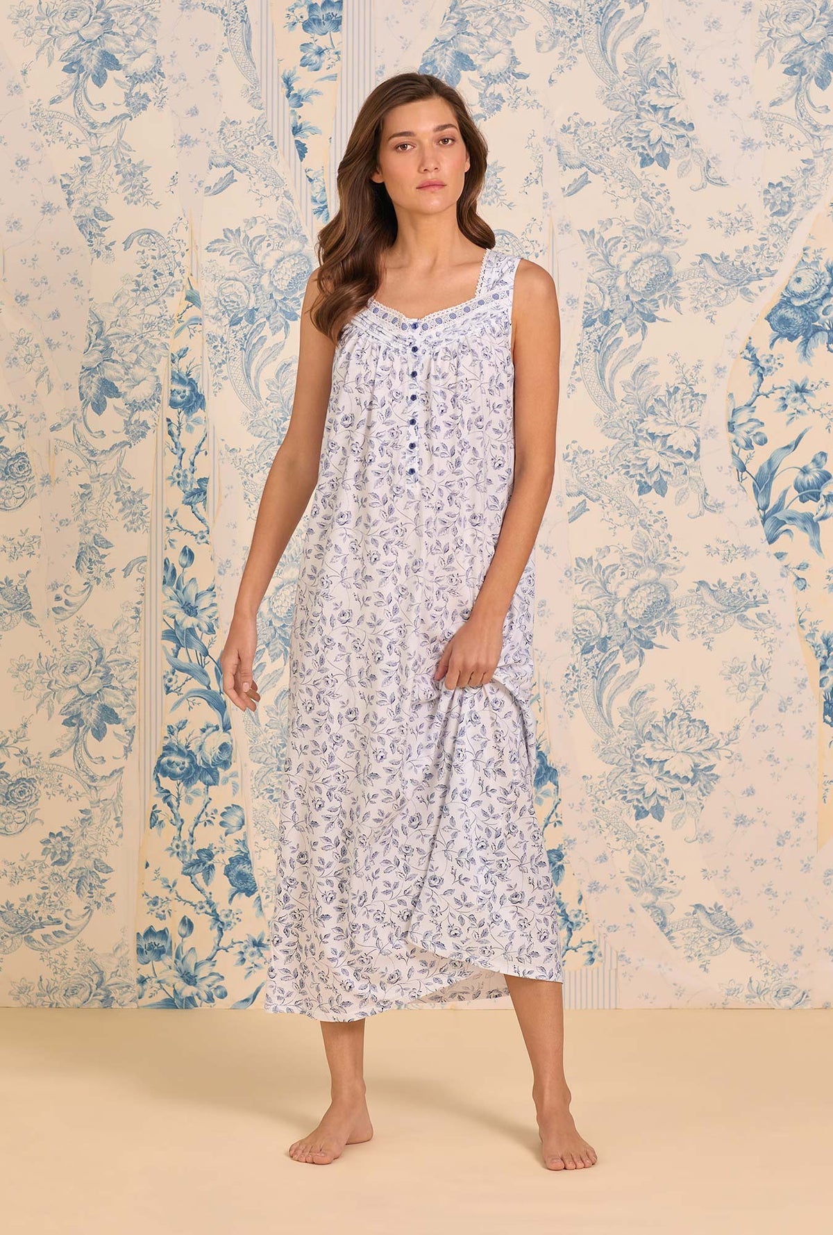 Eileen West "The Eileen" 50" Ballet S/L Nightgown