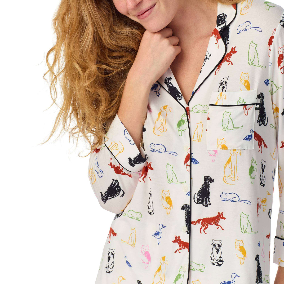 Kate Spade 3/4/S Long PJ Set