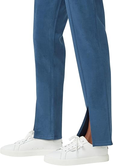 Hue Hi-Rise Suede Straight Legging