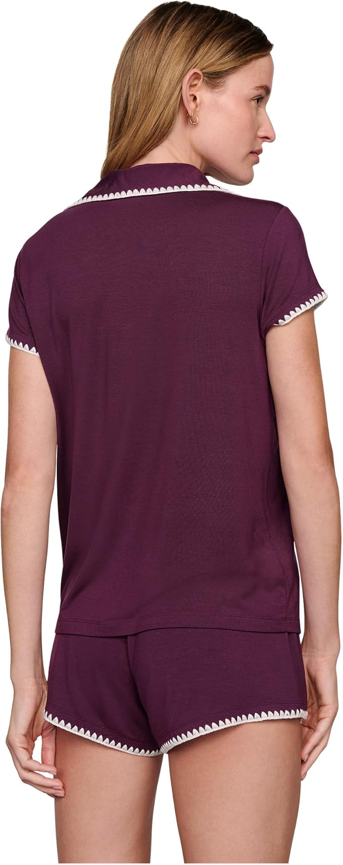 Eberjey Frida Whip Stitch Short PJ Set